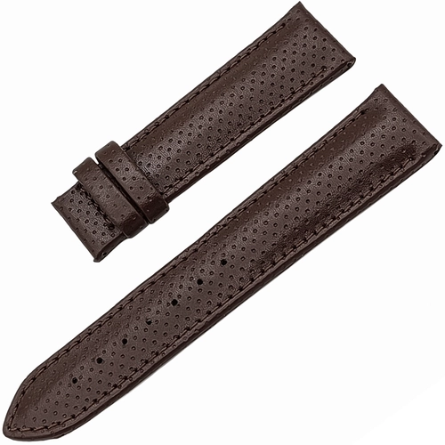 Dugarry Perforated Brown � El Yap�m� Kahverengi Deri Saat Kay���