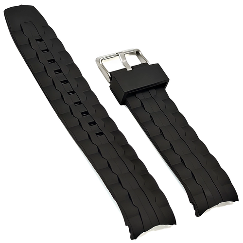 Casio EF-550 Uyumlu Silikon Resin Saat Kordonu