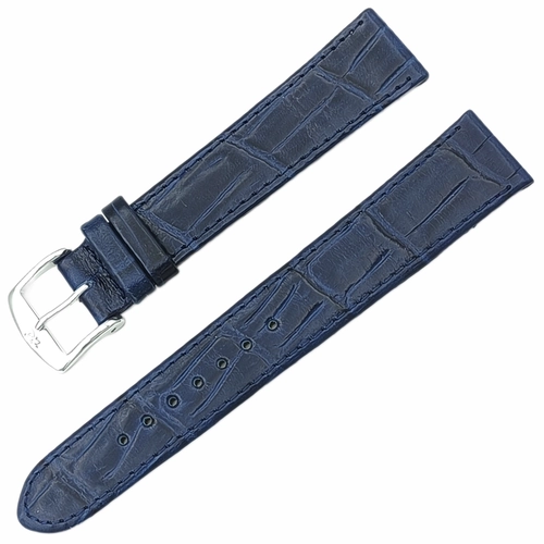 ZRC (Zuccolo Rochet & Cie) Hakiki Deri Saat Kordonu 18mm Navy Blue