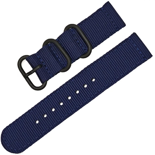 Chronexis 22mm Ak�ll� Pimli Perlon Tactical Sport Saat Kordonu - 10 Renk