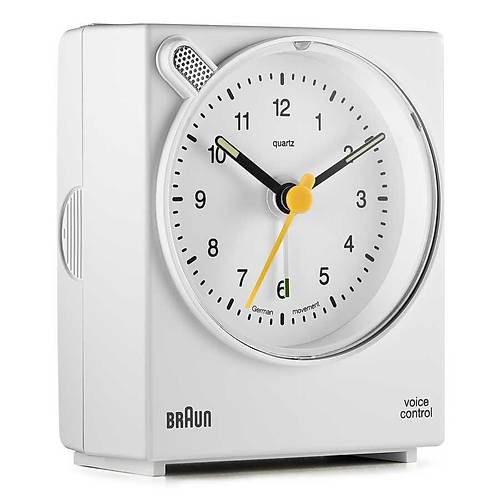 BRAUN BNC004WHWH ALARMLI MASA SAAT BEYAZ SES KONTROL