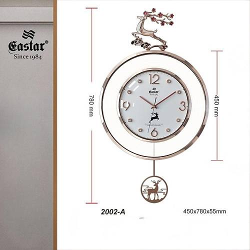 Eastar A2002 A Bombe Caml� Sarka�l� Duvar Saati