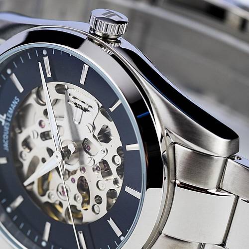 JACQUES LEMANS DERBY AUTOMATIC 1-2087H ERKEK KOL SAAT�