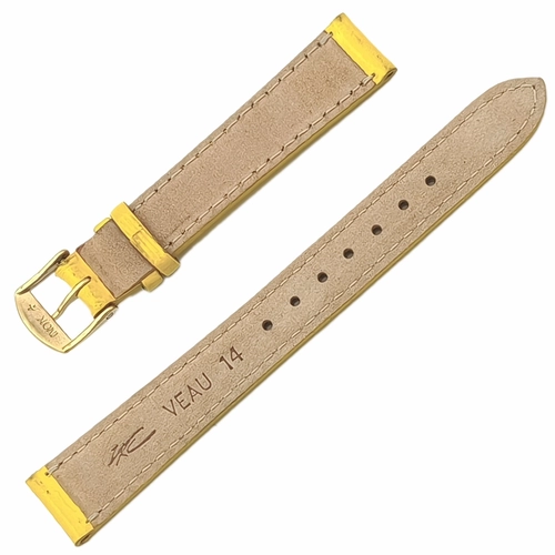 ZRC (Zuccolo Rochet & Cie) Hakiki Deri Saat Kordonu 14mm Veau