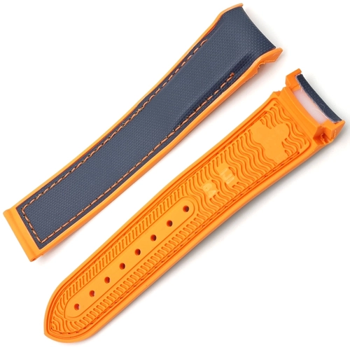 Omega Uyumlu Rubber Silikon Saat Kordonu OMG2220M-LTA