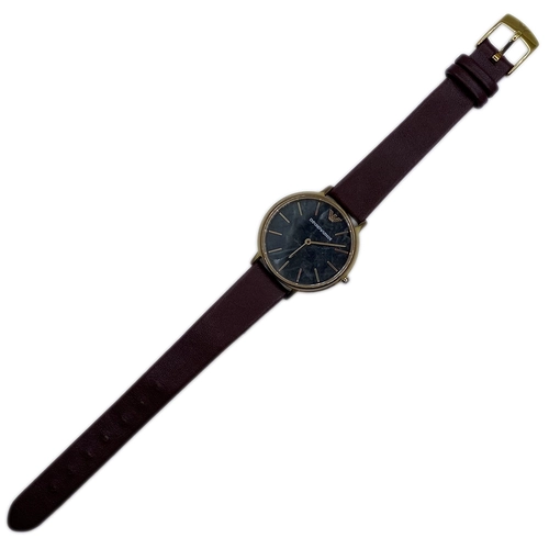 Armani - AR-11172 Hakiki Deri Saat Kay��� | �zel El Yap�m� �retim