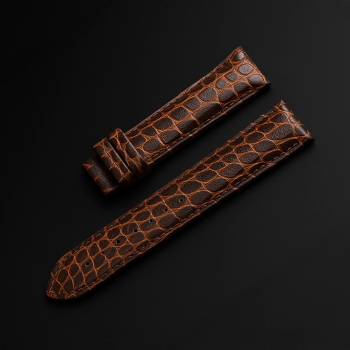 Dugarry Mississippi Brown Croco � Timsah Desen Kahverengi Deri Saat Kay���