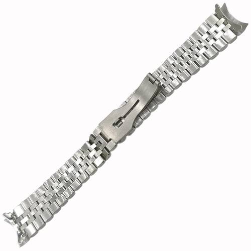 A Kalite Solid Dolgu elik Saat Kordonu 20mm - Kavisli Balk Jubile Model