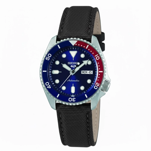 22mm Dokuma �rg� Tekstil Saat Kordonu - Hakiki Deri Arka K�s�m, 5 Renk Se�enek