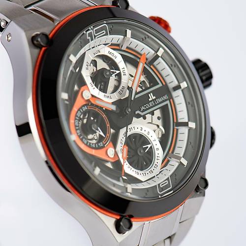 JACQUES LEMANS MANCHESTER 1-2150E ERKEK KOL SAAT�