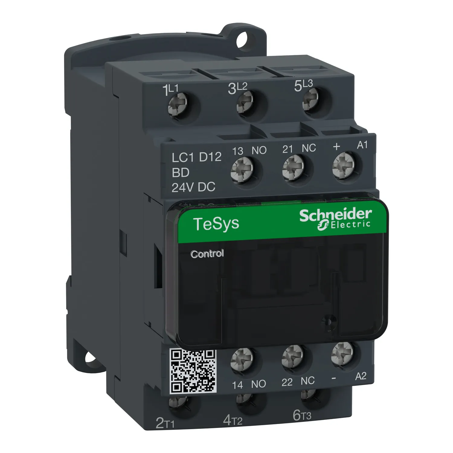 LC1D12BD 12A 5,5 KW 24VDC Bobinli Trifaze Güç Kontaktörü SCHNEIDER