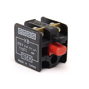 KB14B 1NA+1NK Butonluk Blok Kontak EMAS