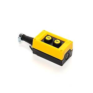 PVK2E 2 Butonlu Mekanik Kilitlemeli Yayl� Tek H�z Vin� Kumanda Kutusu EMAS