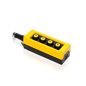 PVK4E 4 Butonlu Mekanik Kilitlemeli Yayl� Tek H�z Vin� Kumanda Kutusu EMAS