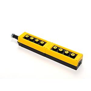 PVK8E 8 Butonlu Mekanik Kilitlemeli Yayl� Tek H�z Vin� Kumanda Kutusu EMAS