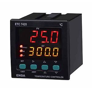ETC7420 230VAC 72x72mm Fonksiyonel Dijital PID/On-Off Is� Kontrol Cihaz� (Termostat) ENDA