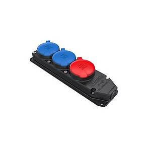 3x25A+1x16A (1 Tri+2 Mono) 3'l� Kau�uk Grup Priz BK6-2504-4613 BEM�S