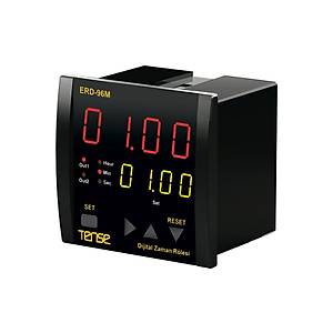 ERD-96M 8 Farkl� �al��ma Modlu 96x96mm Dijital Zaman R�lesi TENSE
