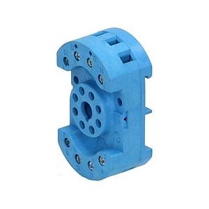 90.22 60.12 Serisi R�leler ��in 2CO (DPDT) 8 Pinli Ray Tipi Soket FINDER