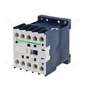LP1K0901BD 9A (4 KW) 24VDC Bobinli 1NC Mini Kontakt�r SCHNEIDER