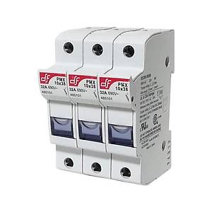 10x38mm 3P Trifaze Kartu� Sigorta Yuvas� 485105 DF