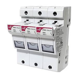 14x51mm 3P Trifaze Kartu� Sigorta Yuvas� 485205 DF