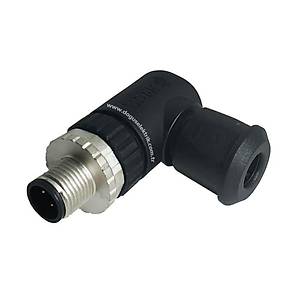 M12 4 Pinli 90 DRC Erkek Sens�r Konnekt�r� 43-00104 CONEC