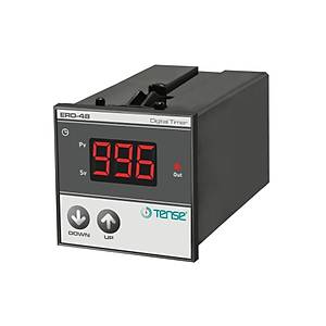 ERD-48 Fonksiyonel 48x48mm Dijital Zaman Rölesi TENSE