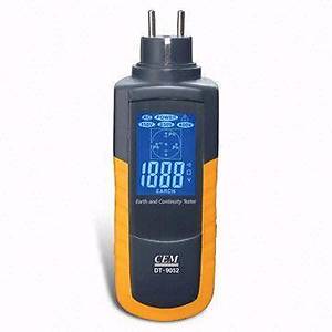 DT-9052 Priz Tipi Topraklama ve S�reklilik Test Cihaz� CEM