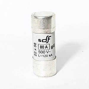 22x58mm 80A Gecikmeli Tip (gG) Kartu� Sigorta 420080 DF