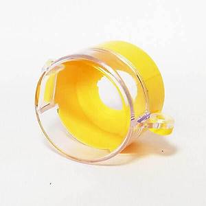 22mm Butonlar ��in Kapakl� �effaf Muhafaza FH GWEST