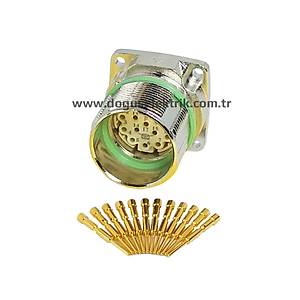 17 Pinli Makine Erkek Metal Sinyal Konnekt�r� M623-17H MAOJWEI