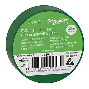 2420106 Ye�il �zolasyon Band� 19mm x 20mt SCHENIDER