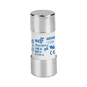 22x58mm 100A Ultra-Rapid (gR) Kartu� Sigorta 492040 DF