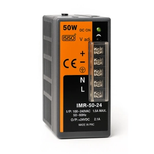 IMR-50-24 24VDC 2,1A Ray Tipi G�� Kayna�� ISISO