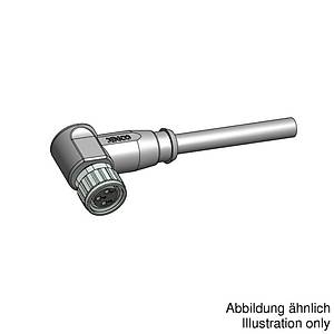 M8 3 Pinli 5m Kablolu 90 Derece Konnekt�r 42-10018 CONEC