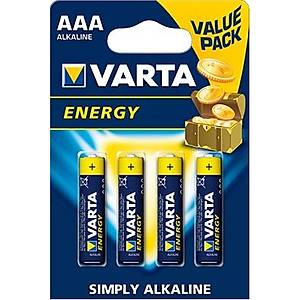 AAA 1.5V Alkalin �nce Kalem Pil (4'l� Paket) VARTA