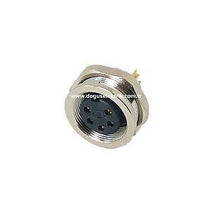 5 Pinli Makine Di�i Metal Konnekt�r J09-5F1 MAOJWEI