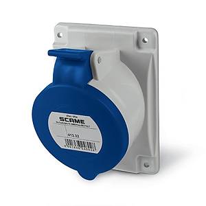 3x32A CEE Norm Monofaze E�ik Makine Prizi 413.3263 SCAME