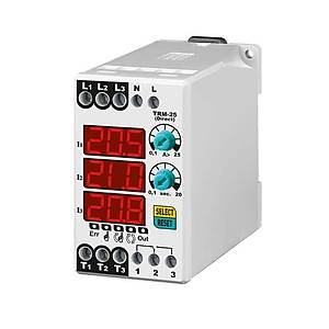 TRM-25 0,1-25A Dijital Termik R�le (Direk) TENSE