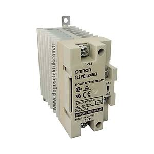 G3PE-245B 45A 12-24VDC Ray Tipi So�utuculu Solid-State R�le OMRON
