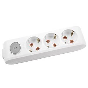 3'l� �ocuk Korumal� Kablosuz Anahtarl� Grup Priz 90117300 Multi-let V�KO