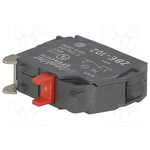 ZBE102 XB4 Serisi Butonlar ��in 1NC Stop Kontak Blo�u SCHNEIDER