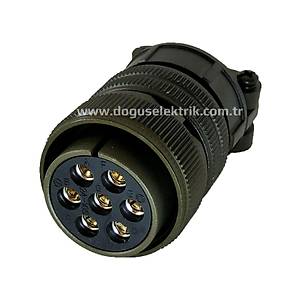 7 Pinli Askeri Tip Seyyar Di�i Konnekt�r 3106-24-10S MAOJWEI