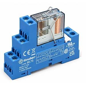 Finder 40.51 48VDC R�le + 95.75.SMA R�le Soketi Tak�m�