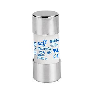 22x58mm 25A Ultra-Rapid (gR) Kartu� Sigorta 492034 DF