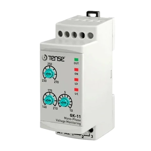 GK-11 Monofaze Y�ksek-D���k Gerilim Koruma R�lesi TENSE