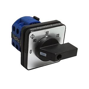 CA10 A005 Voltmetre Komütatörü 4 Pozlu Kraus & Naimer
