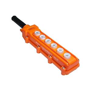 VK-6 6'l� Tek H�z Plastik Vin� Kumanda Butonu ALRRA