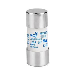 22x58mm 20A Ultra-Rapid (gR) Kartu� Sigorta 492033 DF